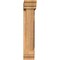 Ekena Millwork Traditional Traditional Smooth Bracket w/ Offset Brace, Western Red Cedar, 5 1/2"W x 20"D x 28"H BKT0604X20X28TRA01SWR - alternate 4
